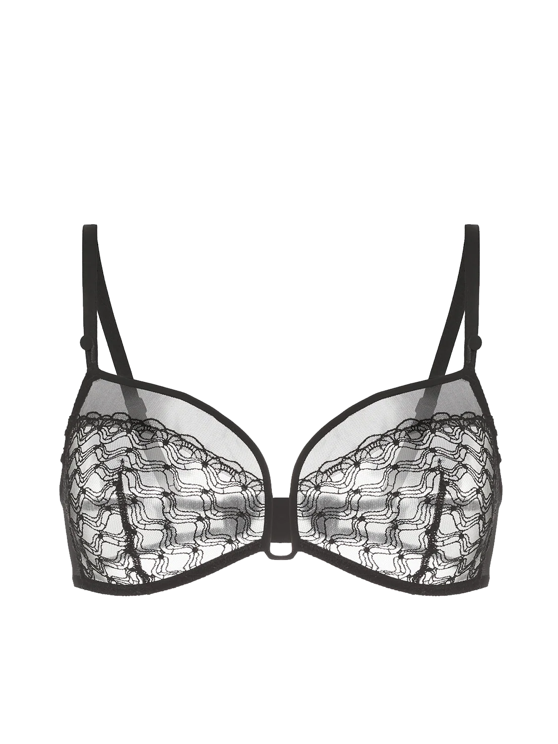 Rose Bralette - Black - Image 7