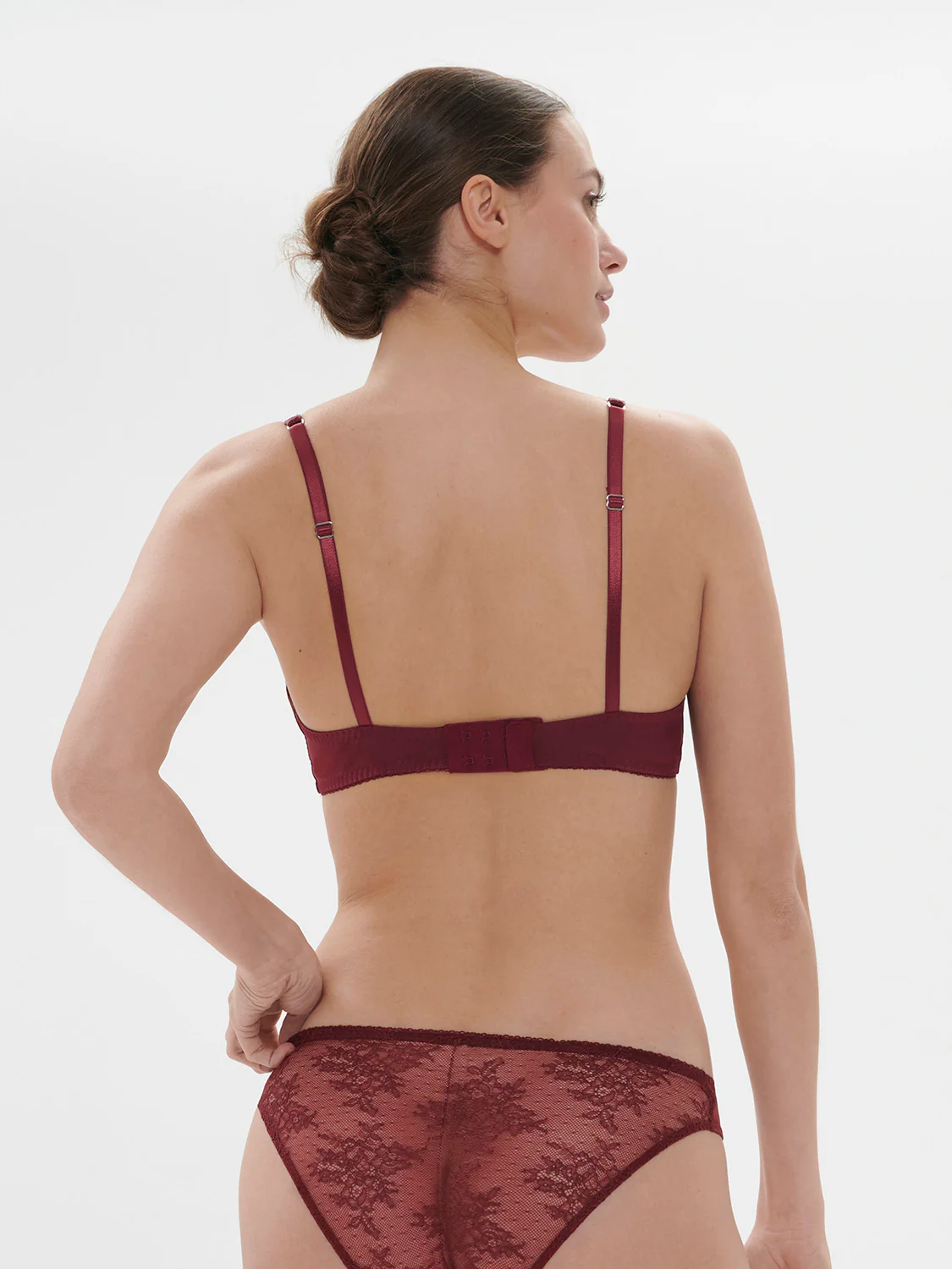Eve Bralette - Dark Red - Image 3