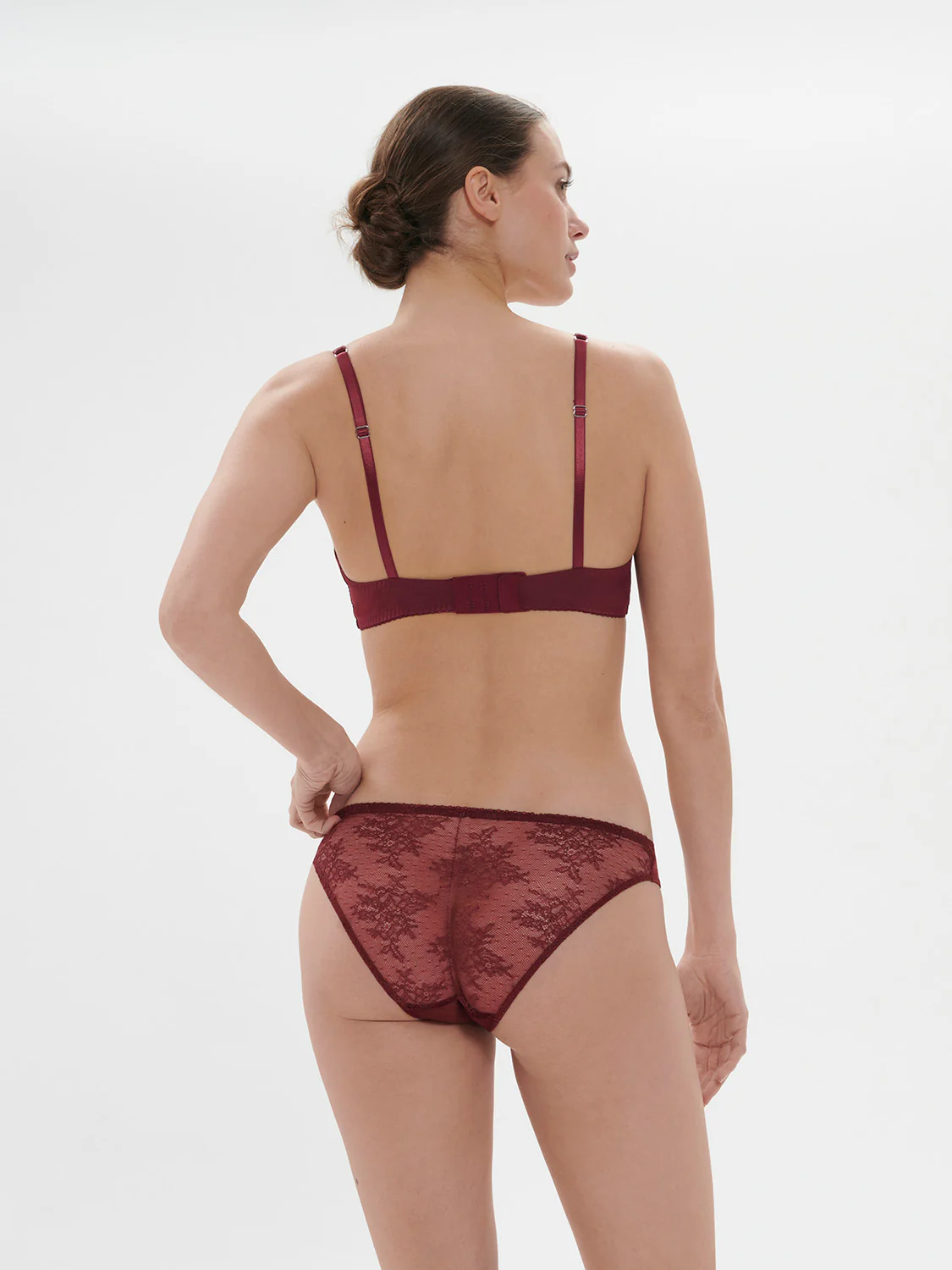Eve Bralette - Dark Red - Image 5