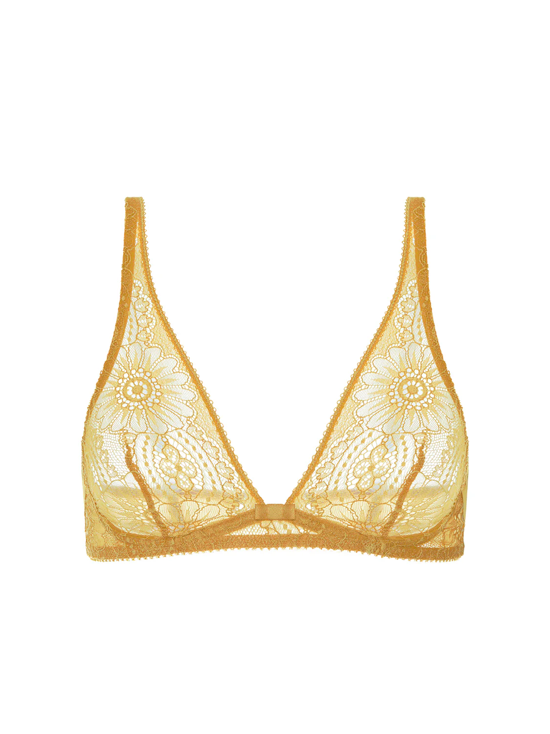 Embleme Bralette - Golden Yellow - Image 11