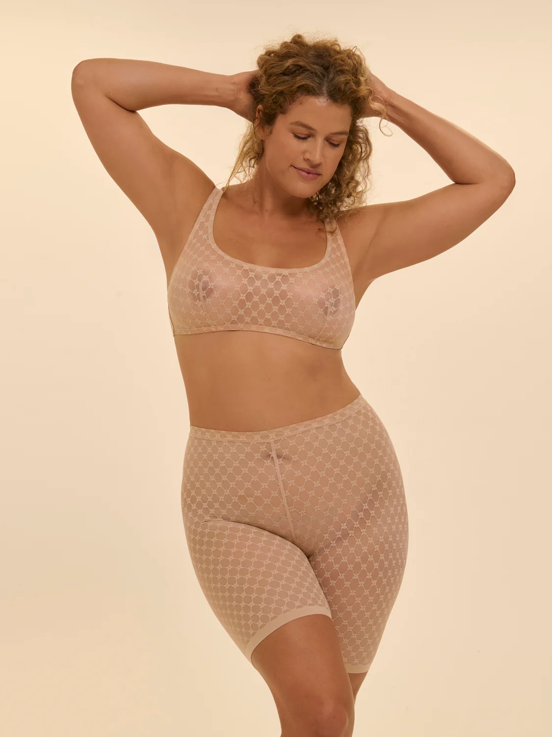 Plume Bralette - Peau Rose - Image 10