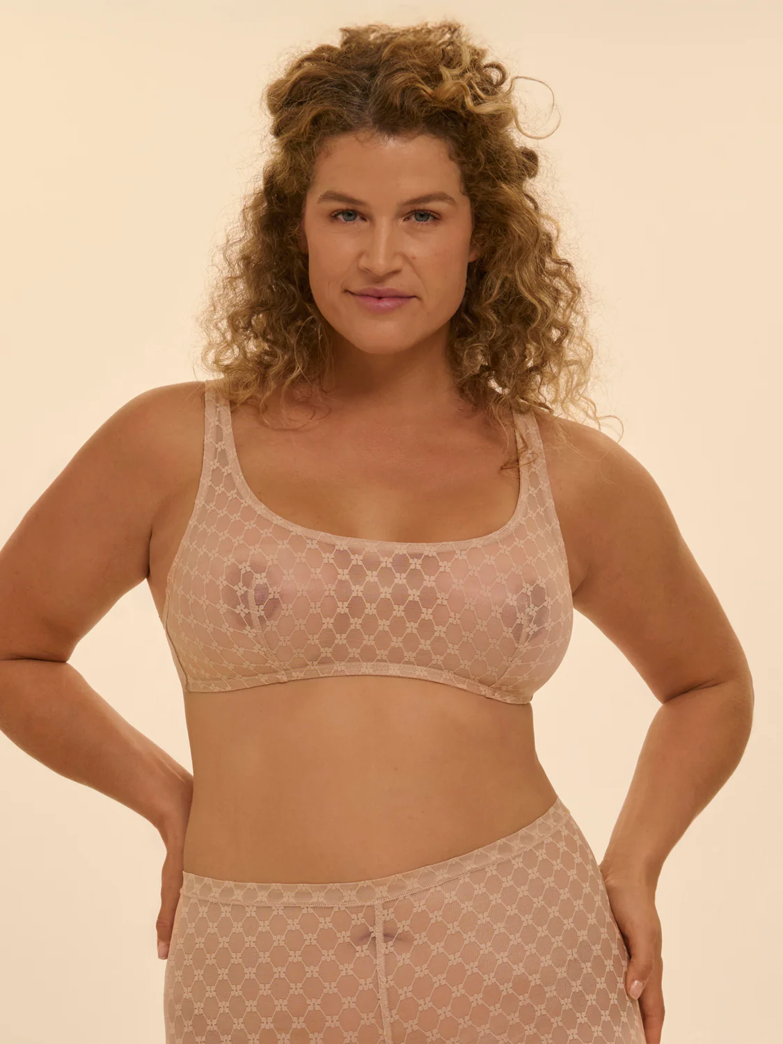 Plume Bralette - Peau Rose - Image 6