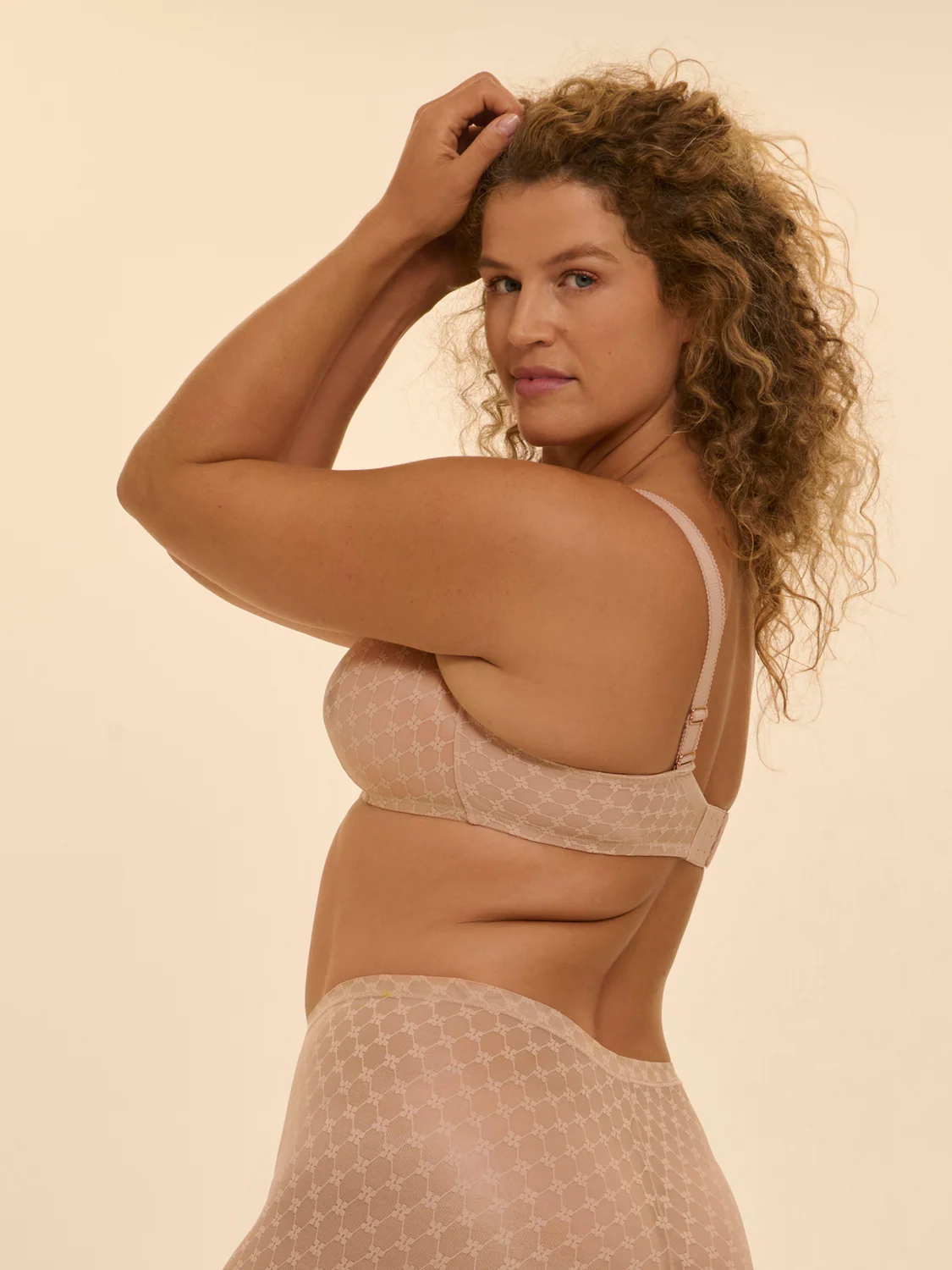 Plume Bralette - Peau Rose - Image 7