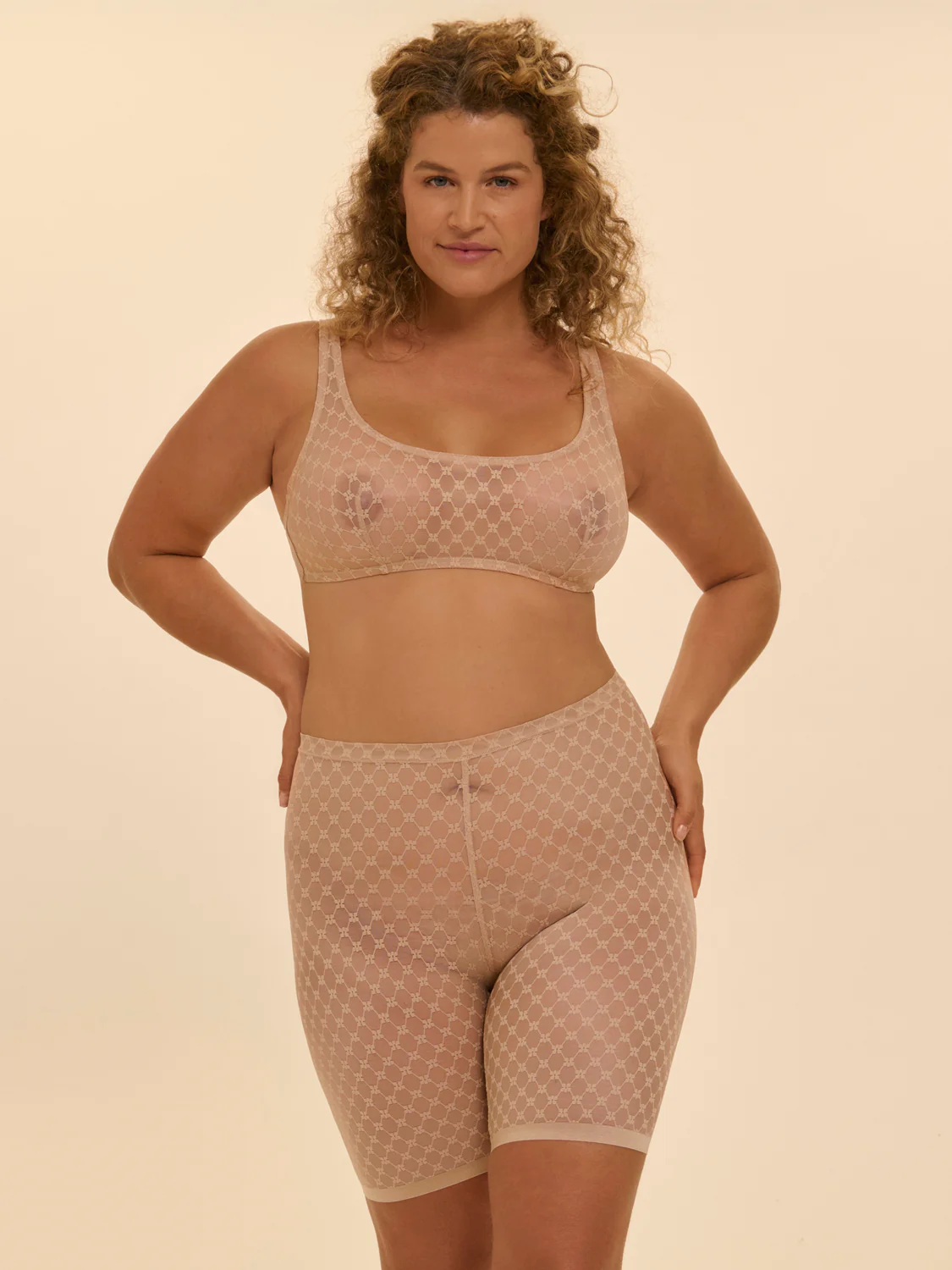 Plume Bralette - Peau Rose - Image 8