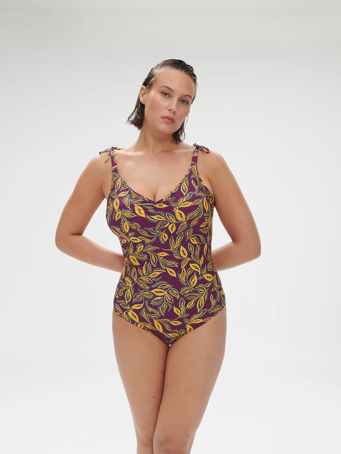 Melia Wireless Padded One-Piece - Agadir Purple - Image 8