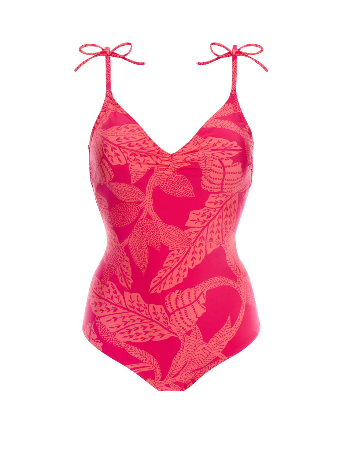 Melia Wireless Padded One-Piece - Bright Pink - Image 6
