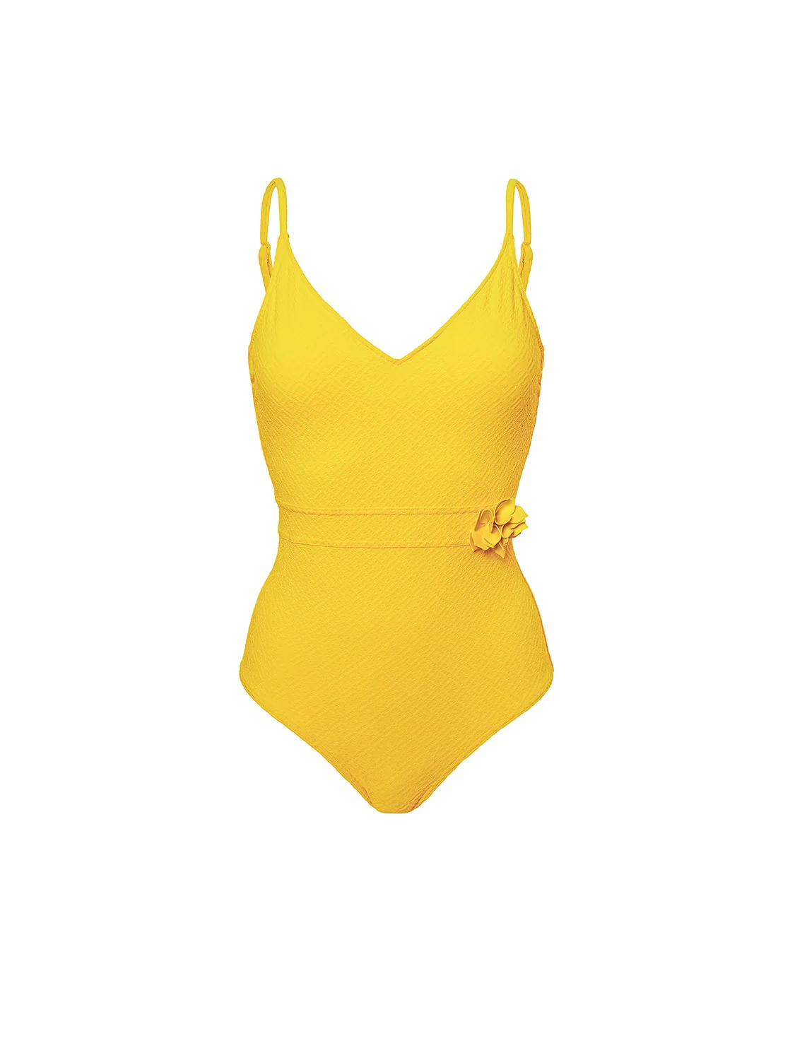 Dune Wireless Padded One-Piece - Mimosa Yellow - Image 11