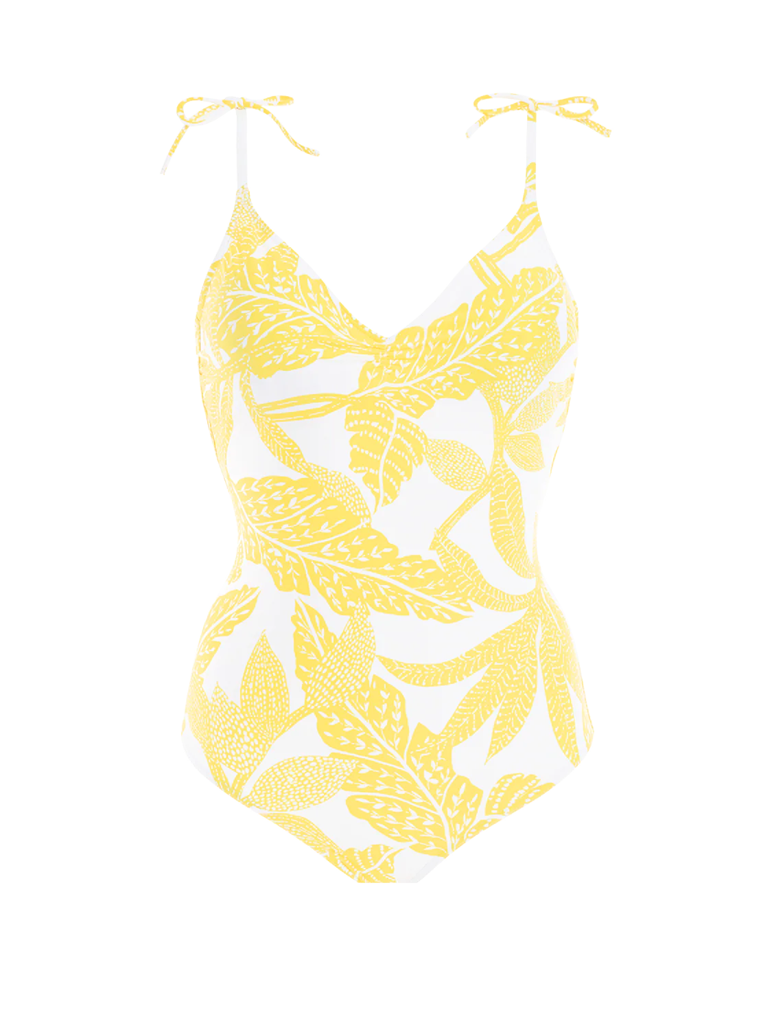 Melia Wireless Padded One-Piece - Plumeria Yellow - Image 6