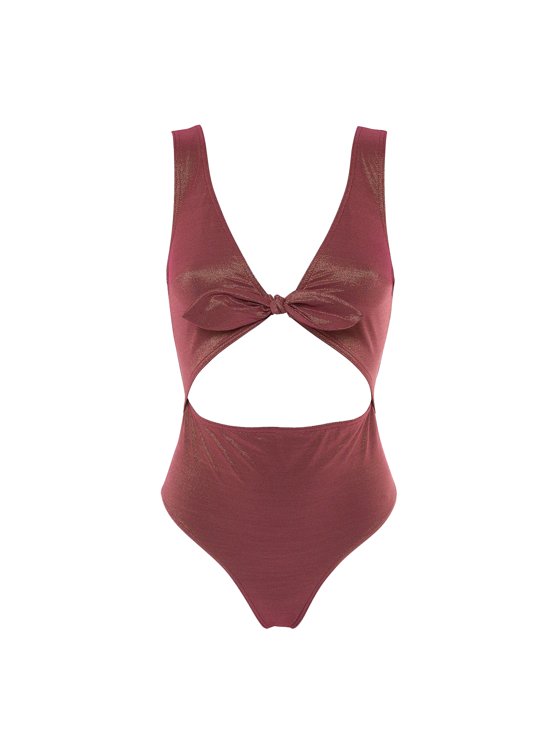 Daphné Wireless One-Piece - Lurex Dark Purple - Image 6