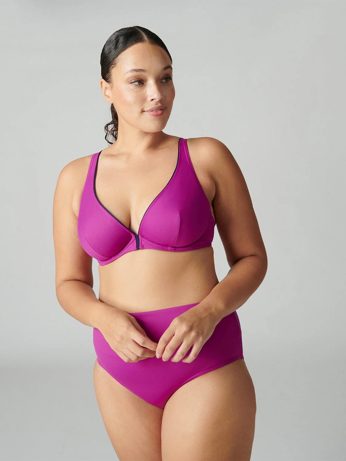 Calysta Underwire Plunge - Bougainvillea - Image 11