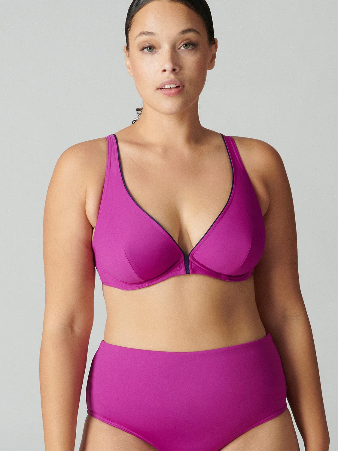 Calysta Underwire Plunge - Bougainvillea - Image 7