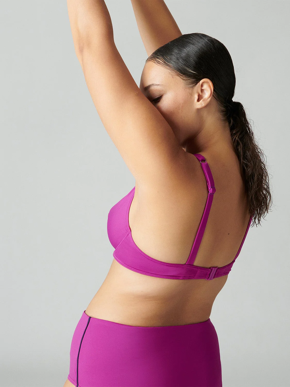 Calysta Underwire Plunge - Bougainvillea - Image 8