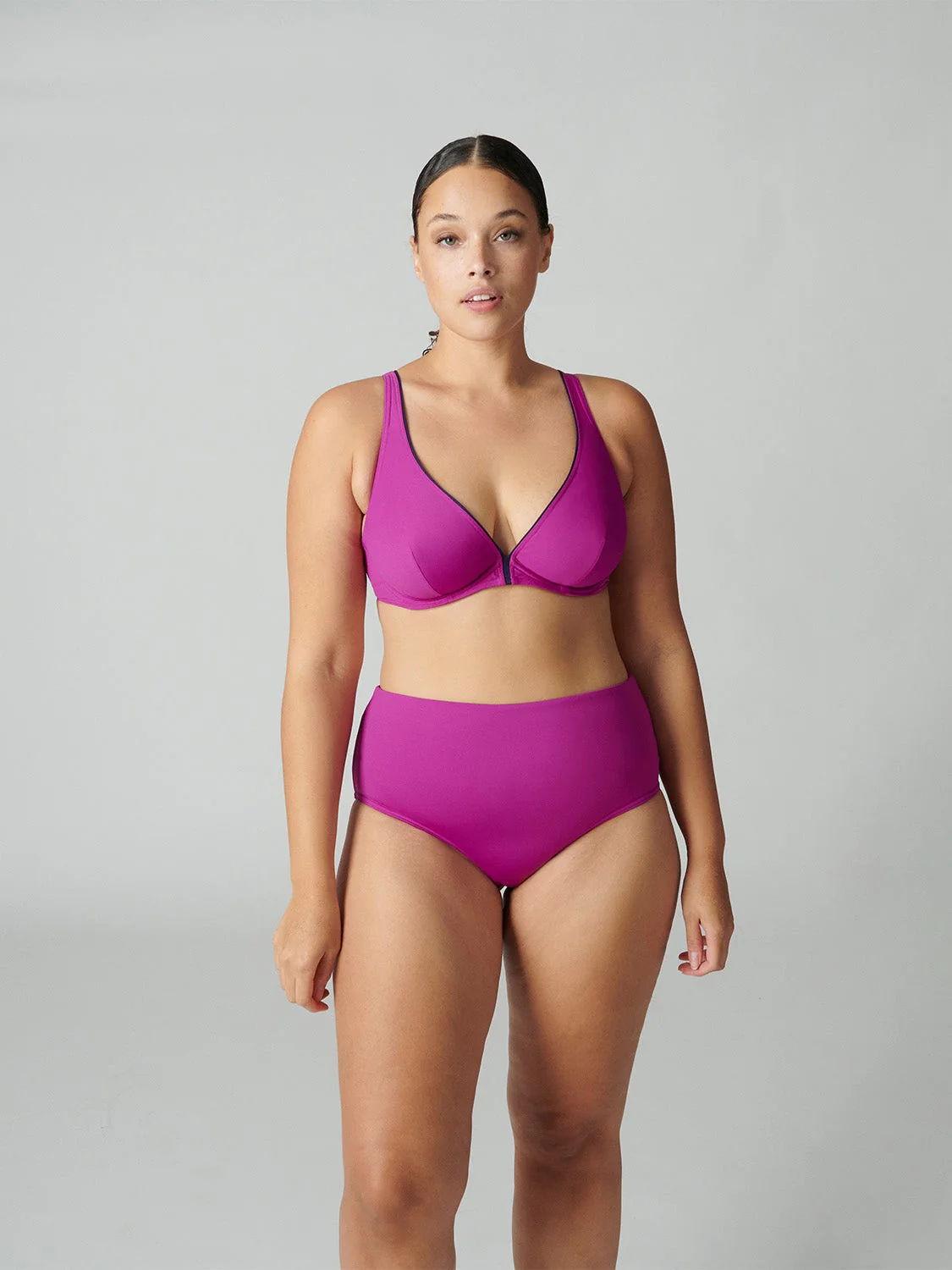 Calysta Underwire Plunge - Bougainvillea - Image 9