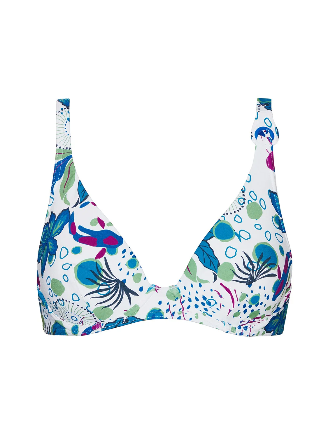 Neroli Underwire Plunge - White Littoral - Image 11