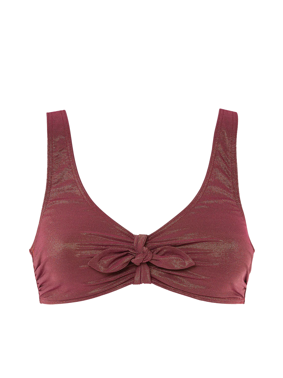 Daphné Wireless Triangle - Lurex Dark Purple - Image 12