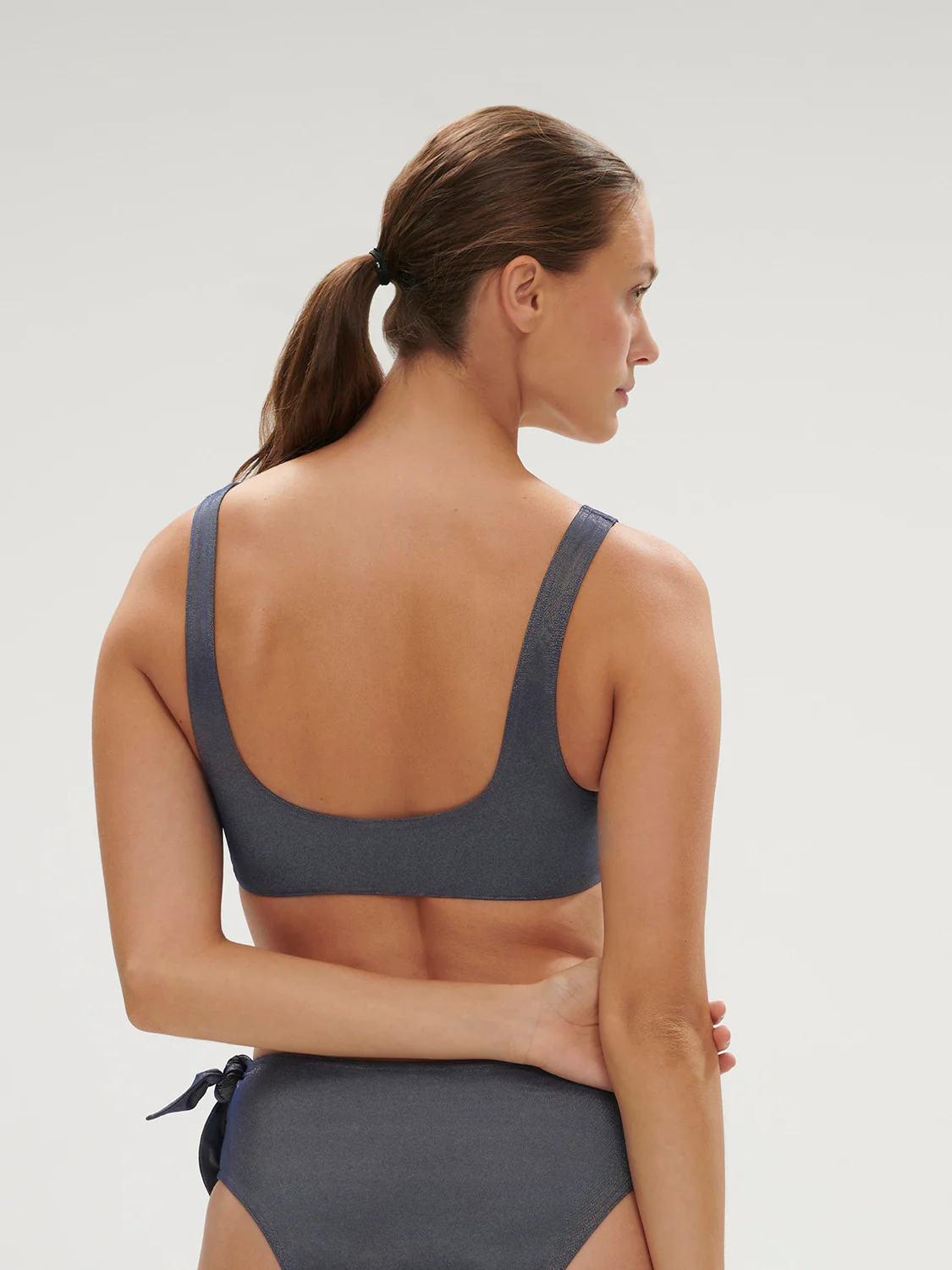 Daphné Wireless Triangle - Lurex Midnight - Image 2
