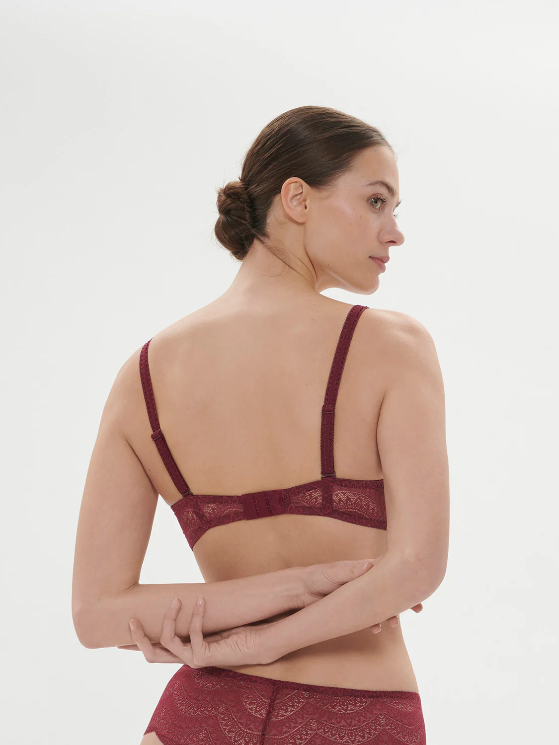 Karma Bralette - Spinel Red - Image 3