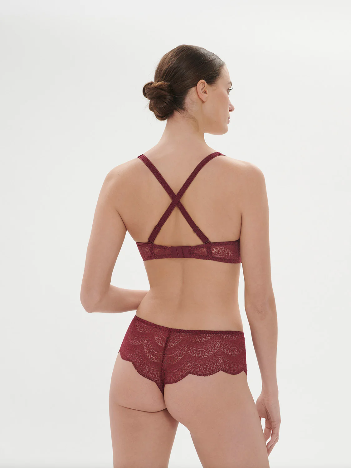 Karma Bralette - Spinel Red - Image 4